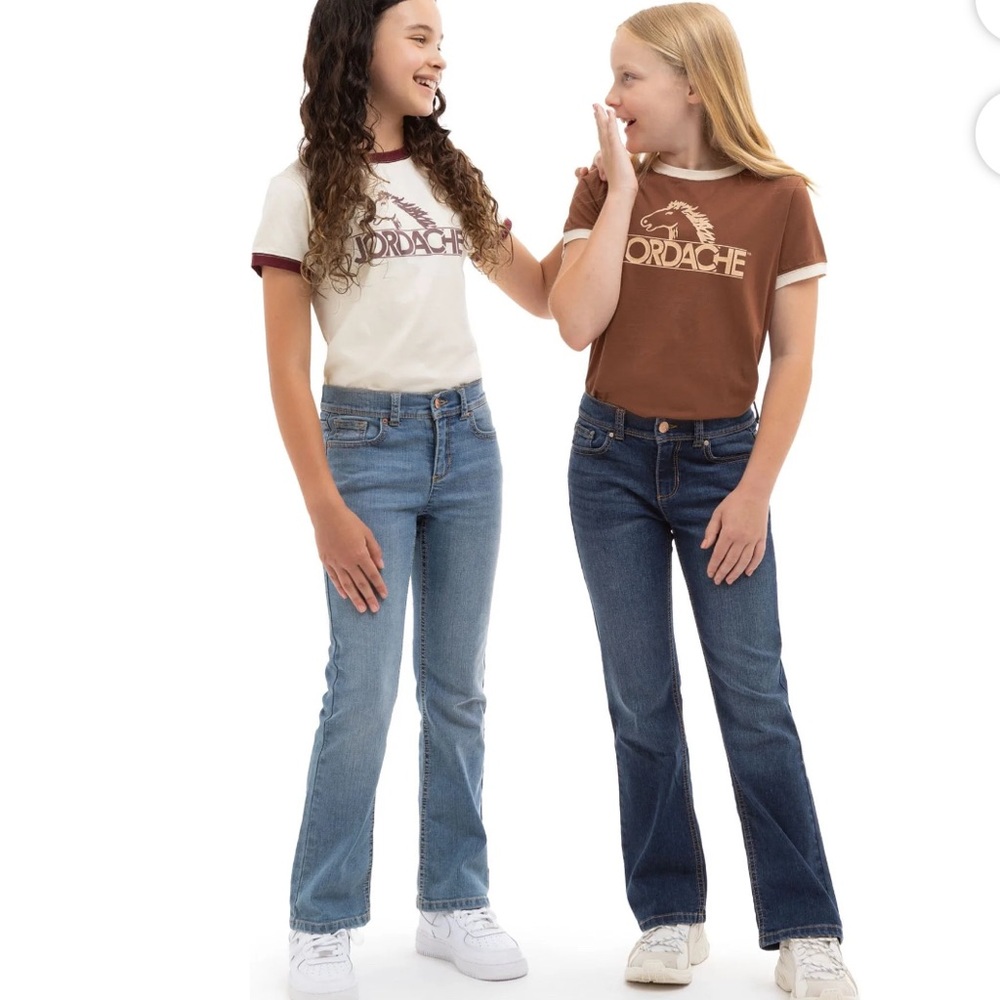 Jordache • Girls • Dark Blue • Boot Cut • Jeans - Picture 15 of 16